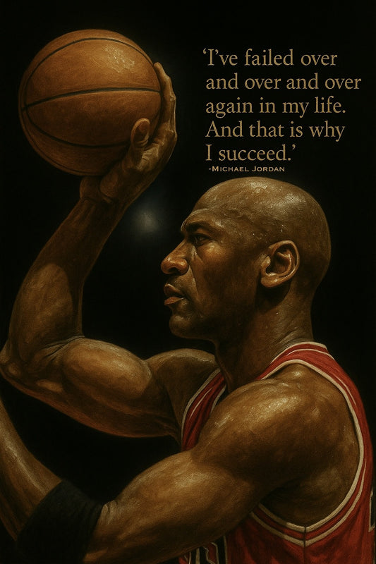 Michael Jordan Quote Poster