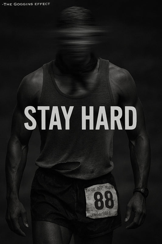 David Goggins Quote Poster